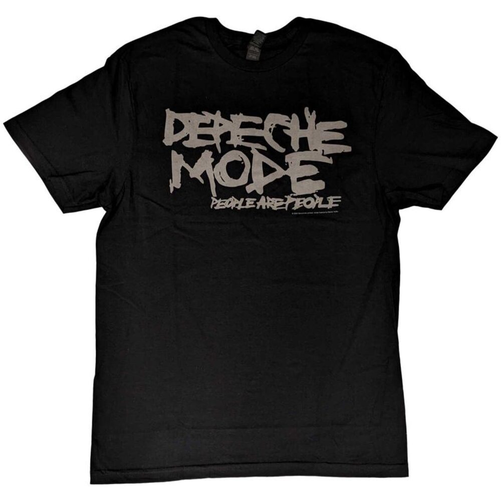 Depeche Mode Unisex Adult People Are People T-Shirt / Black